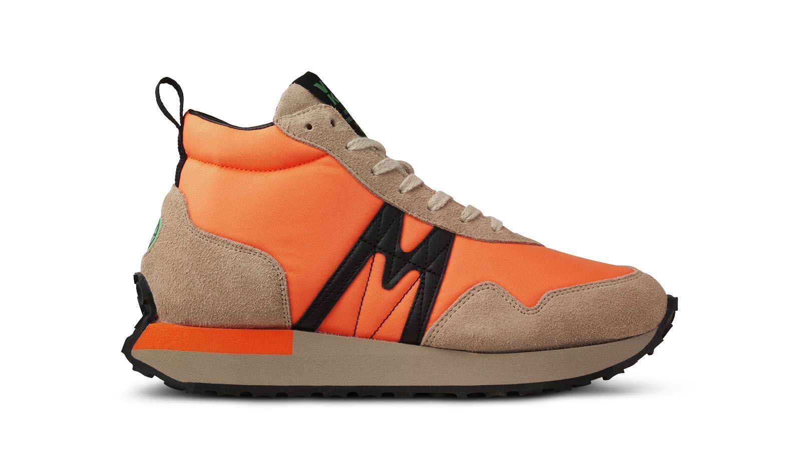 KARHU X VYNER ARTICLES M RUNNER Sneakers - Smoke Gray / Nectarine Colorway | Lightweight Running Shoes for Men | Perfect for Jogging, Gym Workouts & Casual Streetwear
