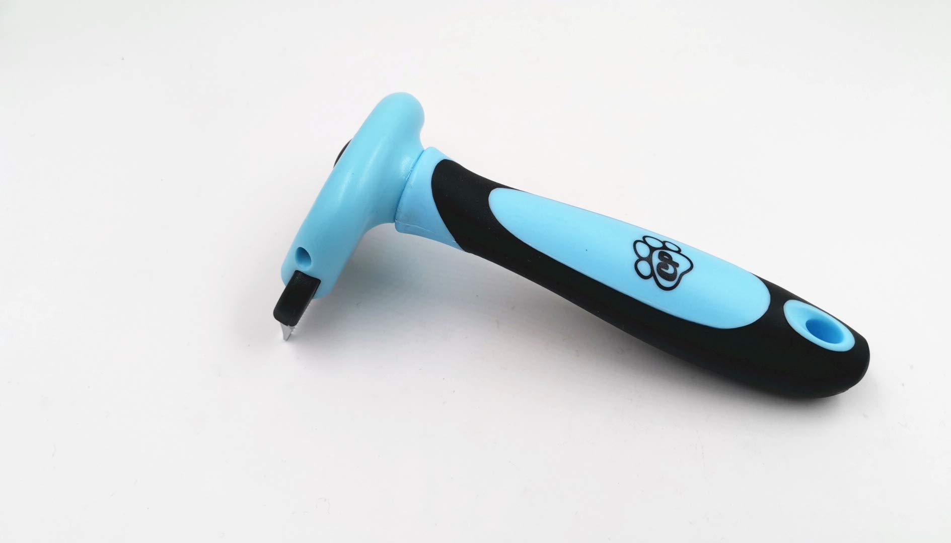 Best Small Pet Deshedding Brush for Dogs & Cats - Reduces Shedding by 90% - Gentle Grooming Tool for Short Hair - Perfect for Home Use & Travel Pet Care