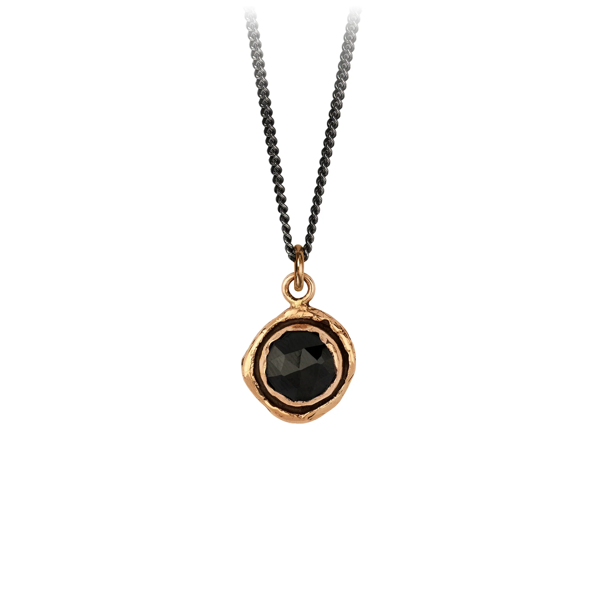 Faceted Stone Talisman Necklace - Natural Gemstone Pendant for Protection & Good Luck - Perfect for Spiritual Healing, Meditation & Energy Balancing