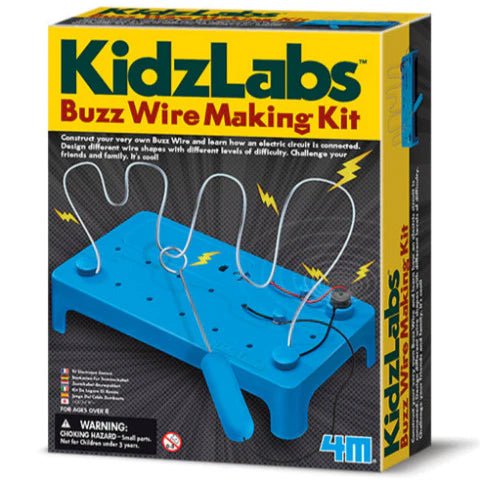 Buzz Wire Making Kit - DIY Electric Circuit Game for Kids & Adults - Fun STEM Learning Toy for Science Projects & Birthday Gifts - Perfect for Classroom Activities & Family Game Nights
