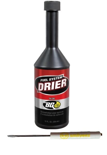 Smilyeez BG Ethanol Fuel System Drier PN 280 with Pocket Screwdriver - Fuel System Maintenance Tool for Cars, Trucks & Motorcycles - Prevents Ethanol Corrosion & Water Contamination