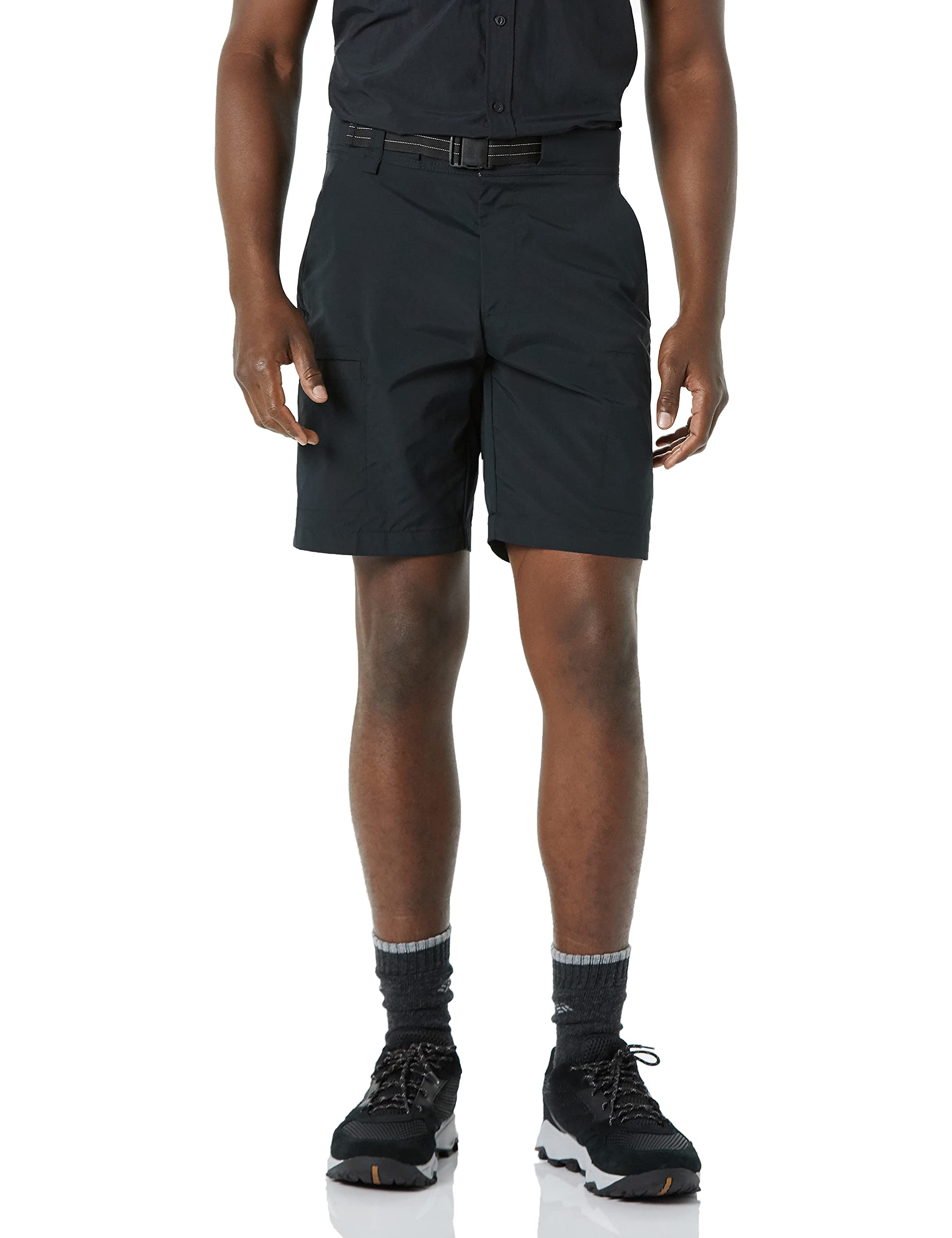 Amazon Essentials Men's Quick-Dry Belted Hiking Shorts with Moisture-Wicking Technology - Perfect for Outdoor Adventures, Camping & Summer Activities