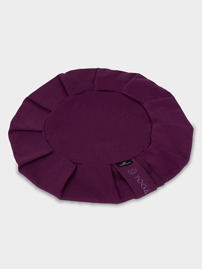 Premium Round Yoga Cushion Cover for Meditation & Home Studio - Soft & Washable EU-Size Bolster Case for Yoga, Zazen & Relaxation at Home