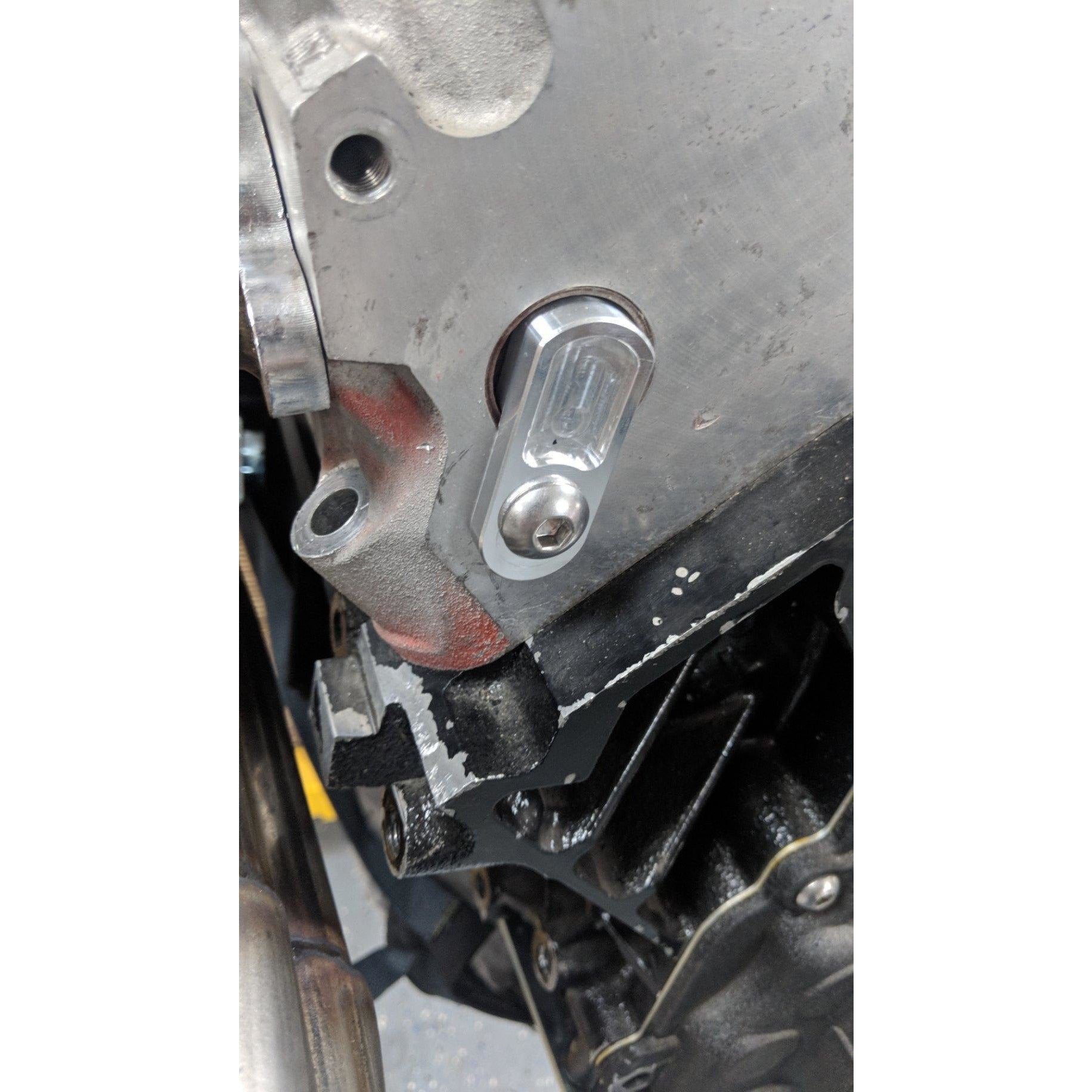 Motion Raceworks LS1 Billet Frost Freeze Plug Brackets (Set of 4) - High-Performance Engine Cooling Solution for LS1 Engines - Ideal for Racing, Off-Road & Performance Builds