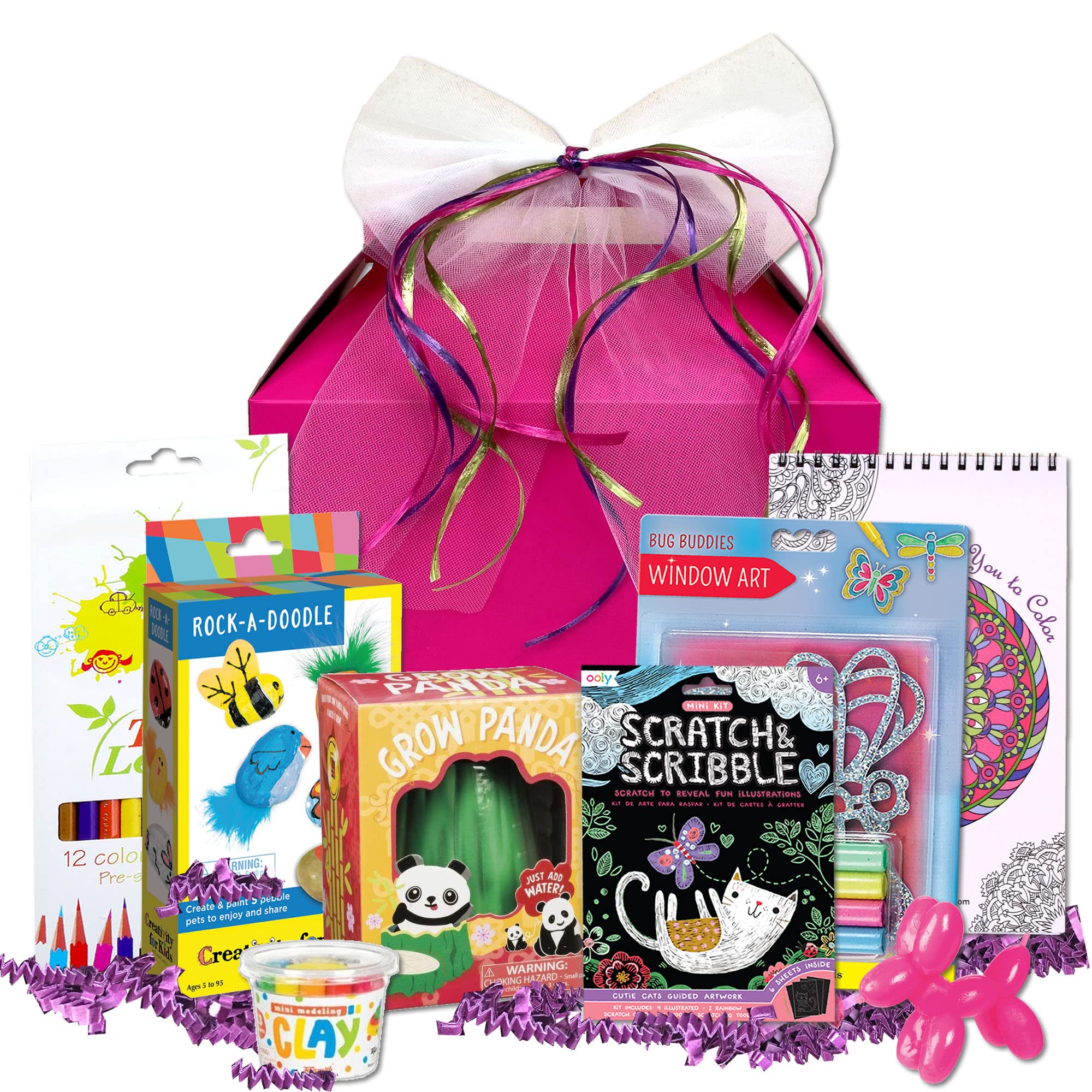Beyond Bookmarks Queen of Crafts - DIY Gift Basket Set for Creative Girls | Perfect for Birthday, Christmas & Craft Lovers