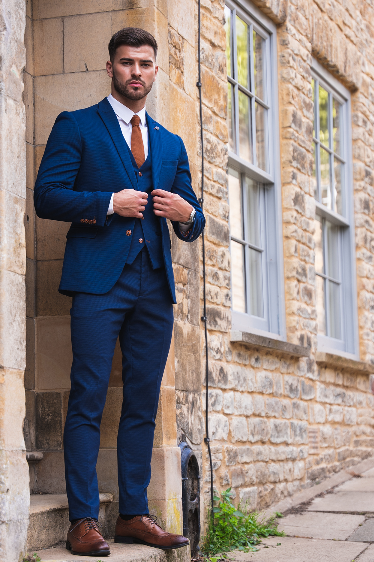Owen Warner Runner Up Suit - 'I'm A Celebrity Get Me Out Of Here' 2022 Max Royal Blue Blazer | Formal Wear for Awards, Weddings & Special Events