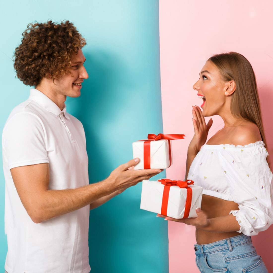 Best Friend Necklaces for 2 - BFF Matching Jewelry Set with His & Hers Bracelets, Valentine's Day Couple Gifts for Anniversaries, Birthdays and Special Occasions | Perfect for Best Friends, Couples and Loved Ones