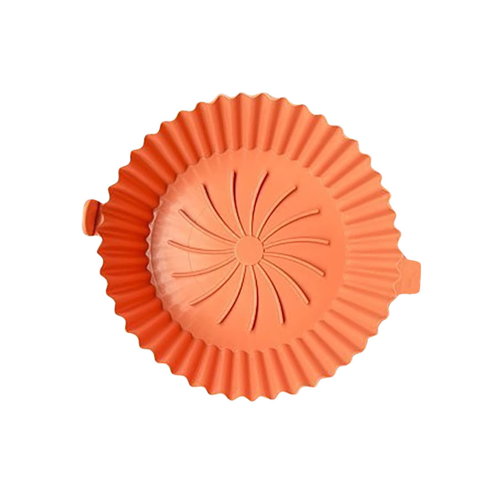 Non-Stick Air Fryer Silicone Pot Liner - BPA-Free Replacement for Parchment Paper, Easy to Clean & Reusable - Perfect for Chicken Wings, French Fries & Healthy Cooking (Set of 2) - Ideal for Philips, Ninja, Cosori & Most Air Fryer Models