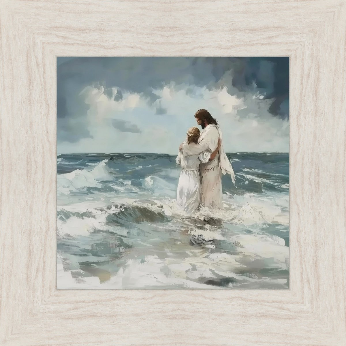 Be Still By Gabriel Heaton - Inspirational Christian Wall Art for Home & Office Decor - Perfect for Living Room, Bedroom, or Gift