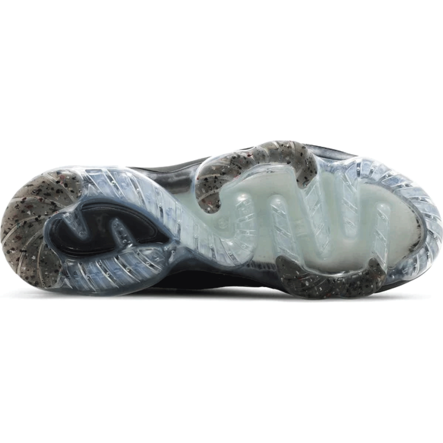 Nike Air VaporMax 2021 Flyknit Women's Running Shoes - Black Speckled Design for Gym, Jogging & Everyday Comfort