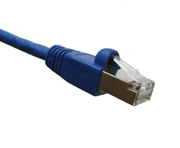 Premium CAT6A Shielded Ethernet Cable - 7ft High-Speed 10Gbps RJ45 Patch Cord with Snagless Molded Boot for Gaming, Streaming & Home Office Networking