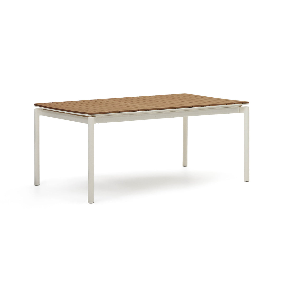 Canyelles Extendable Outdoor Dining Table - Weatherproof Patio Furniture for Garden, Backyard, and Poolside Entertaining