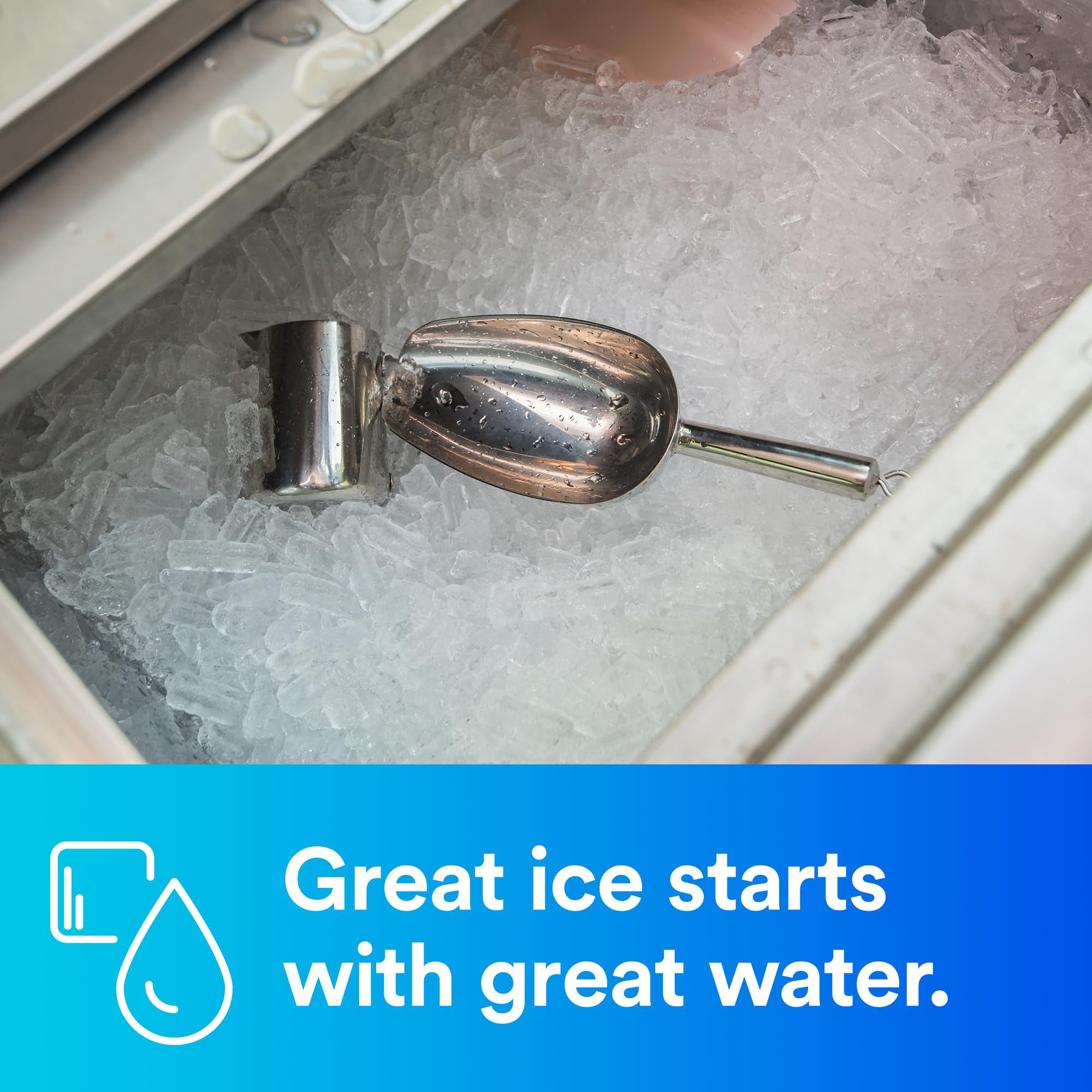 3M ICE120-S Commercial Ice Maker Water Filtration System - Reduces Sediment, Microplastics, Chlorine Taste & Odor - 1.5 GPM Flow Rate, 9,000 Gallon Capacity - Perfect for Restaurants, Bars, and Commercial Kitchens