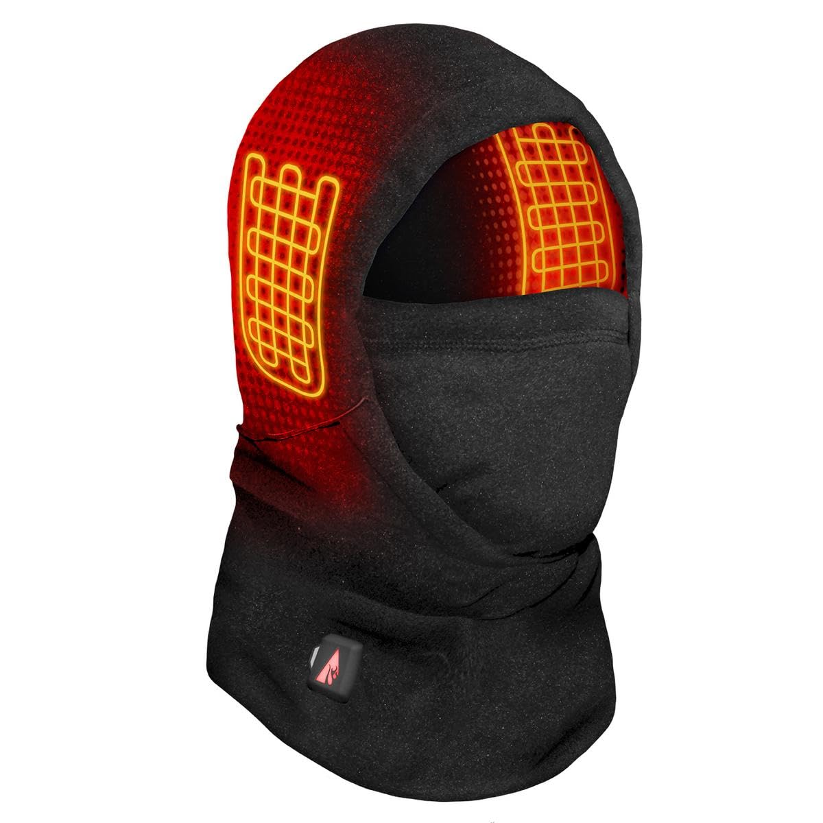 ActionHeat 5V Battery Heated Fleece Balaclava Face Mask for Men & Women - Winter Warm Unisex Heated Hat for Skiing, Snowboarding & Outdoor Activities