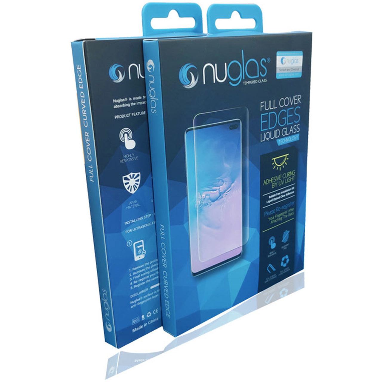 Nuglas Tempered Glass Screen Protector for Samsung Galaxy S10 - 9H Hardness, HD Clear, Anti-Scratch, Bubble-Free - Perfect for Everyday Use, Gaming, and Work