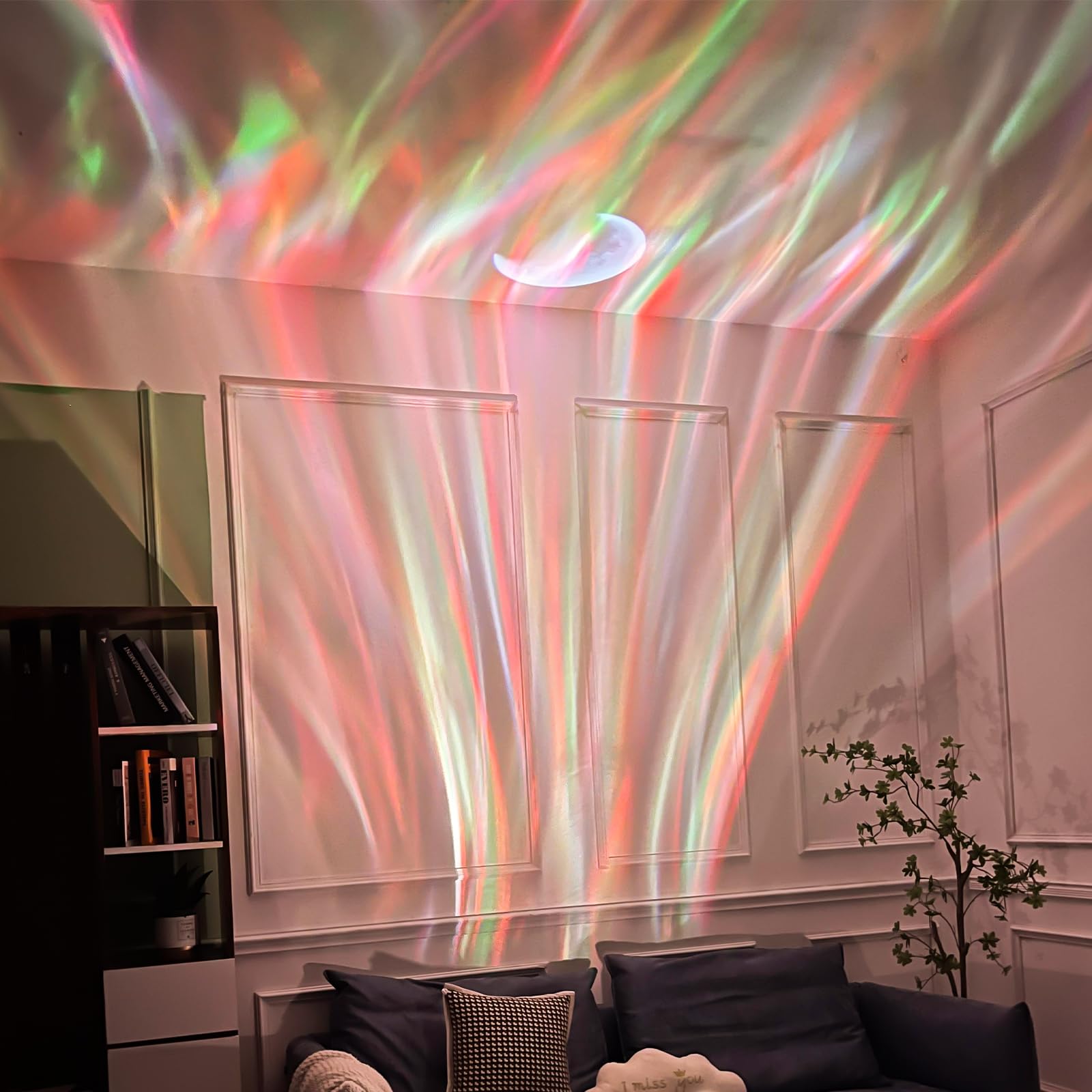 ALACRIS Galaxy Projector - 4-in-1 Star Night Light with Aurora, Spiral Galaxy, Moon & 16 Colors | Timer & White Noise for Bedroom, Nursery, Meditation & Relaxation