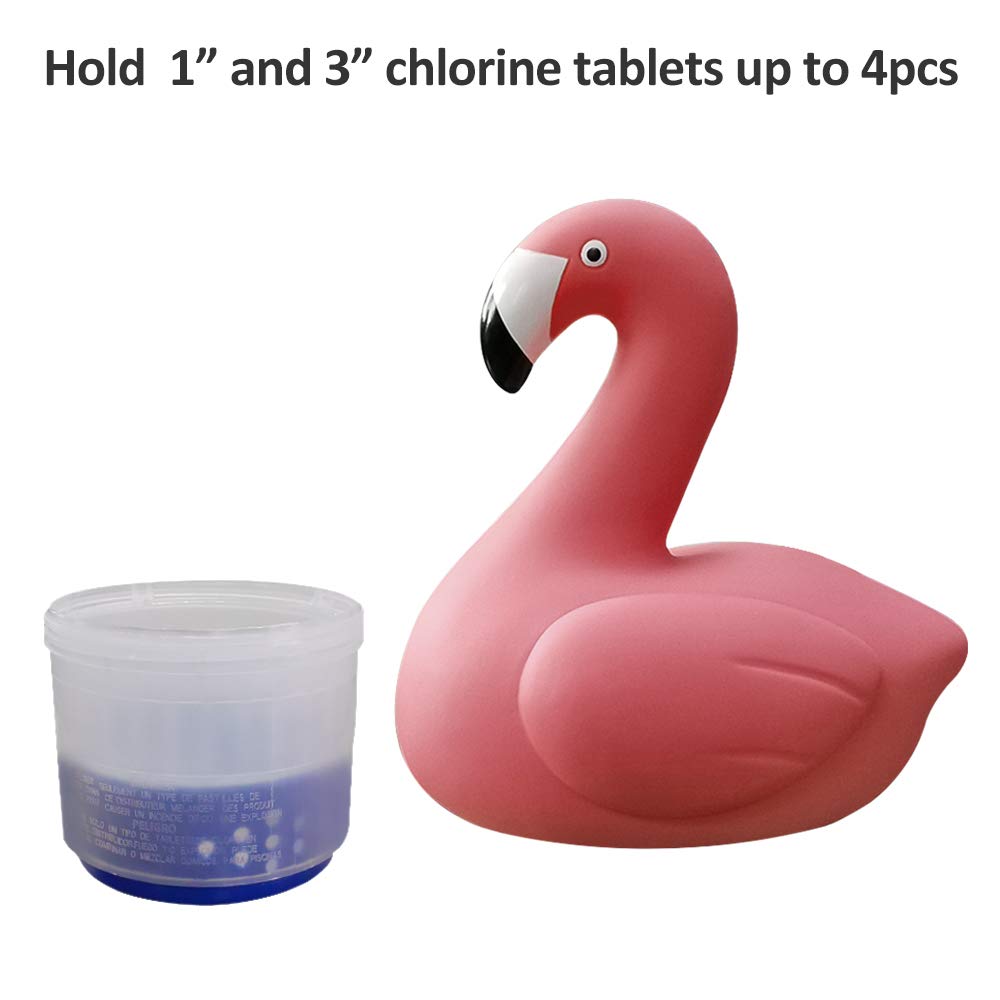 Blufree Floating Chlorine Dispenser - Cute Animal Pool Chlorinator for 3 Inch Tablets & Bromine - Ideal for Swimming Pools, Spas, and Hot Tubs