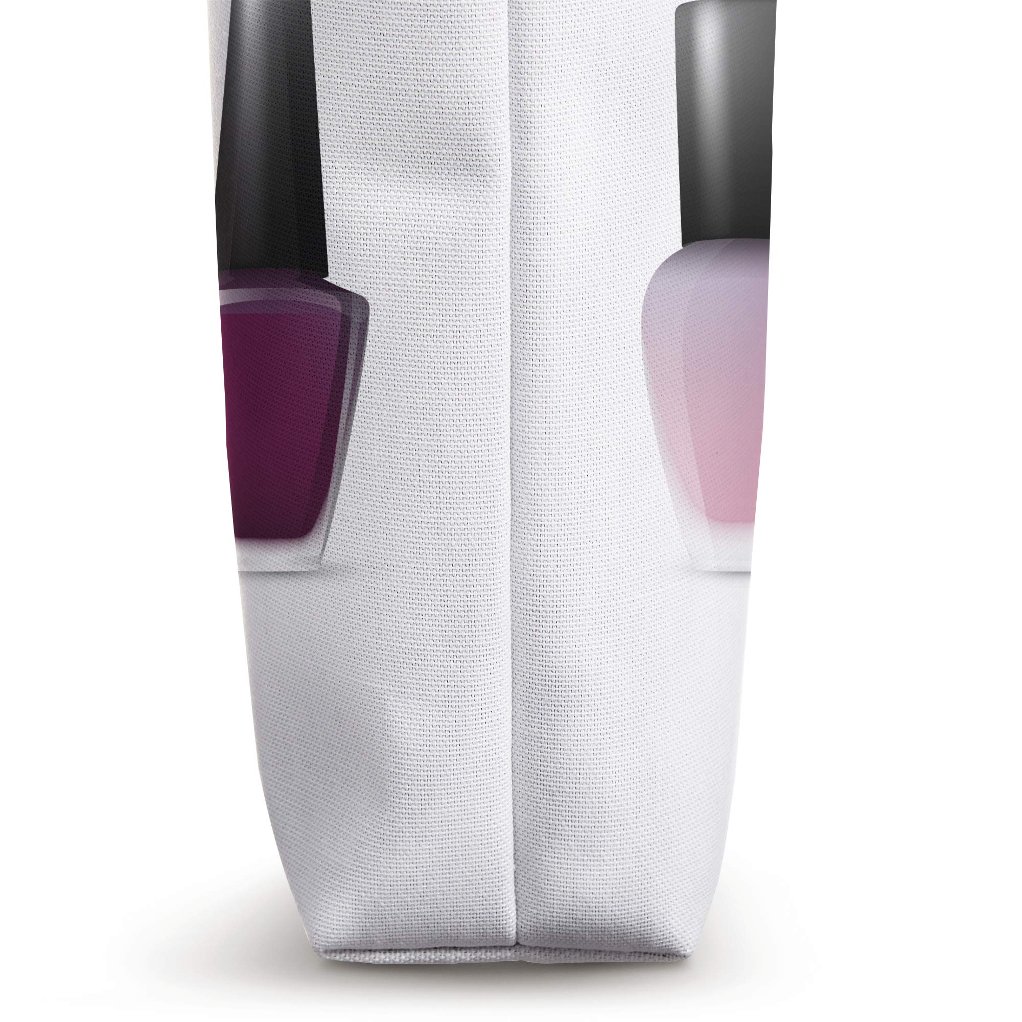 Professional Manicurist Nail Polish Tote Bag - Waterproof & Durable Makeup Cosmetics Organizer for Nail Techs, Salon & Travel Use