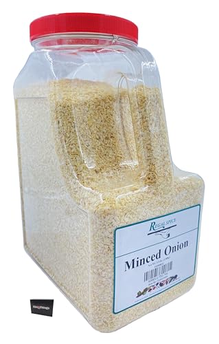 Regal Minced Onions 3.5 LB (56 oz) - Dried Chopped Onions for Cooking, Baking & Seasoning - Perfect for Soups, Salads, Casseroles & More