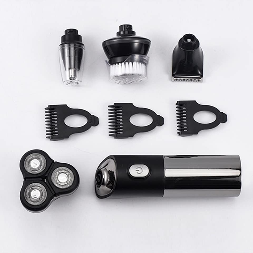 Best Electric Razor for Men - USB Rechargeable Wet/Dry Waterproof Shaver & Beard Trimmer - Perfect for Travel, Home & Gym Use
