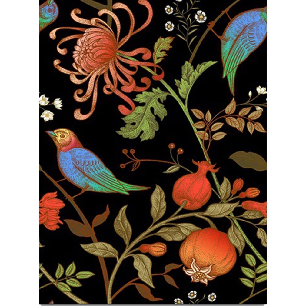 Modern Floral Rectangle Area Rug - Non-Shedding Non-Slip Indoor/Outdoor Carpet for Bedroom, Living Room, Kitchen - 5'x10' Runner Rug for Home Décor, Floor Mat & Doormat - Perfect for Cozy Bedside, Entryway & High-Traffic Areas