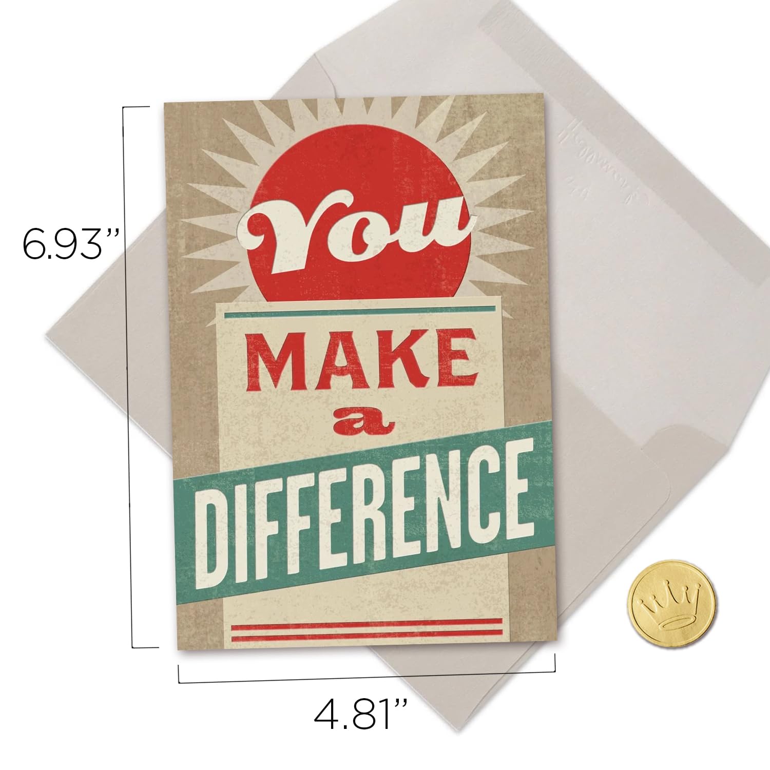 Hallmark Business Bulk 100 Pack Employee Appreciation Thank You Cards - 5 x 7 Inch with Envelopes & Inspirational Message Inside - Perfect for Office Recognition, Staff Motivation & Team Building Events