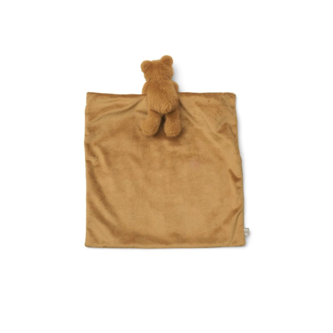 LIEWOOD Camdon Bear Cuddle Cloth - Ultra Soft Baby Blanket, Golden Caramel - Perfect for Nursery, Stroller & Cuddling Time