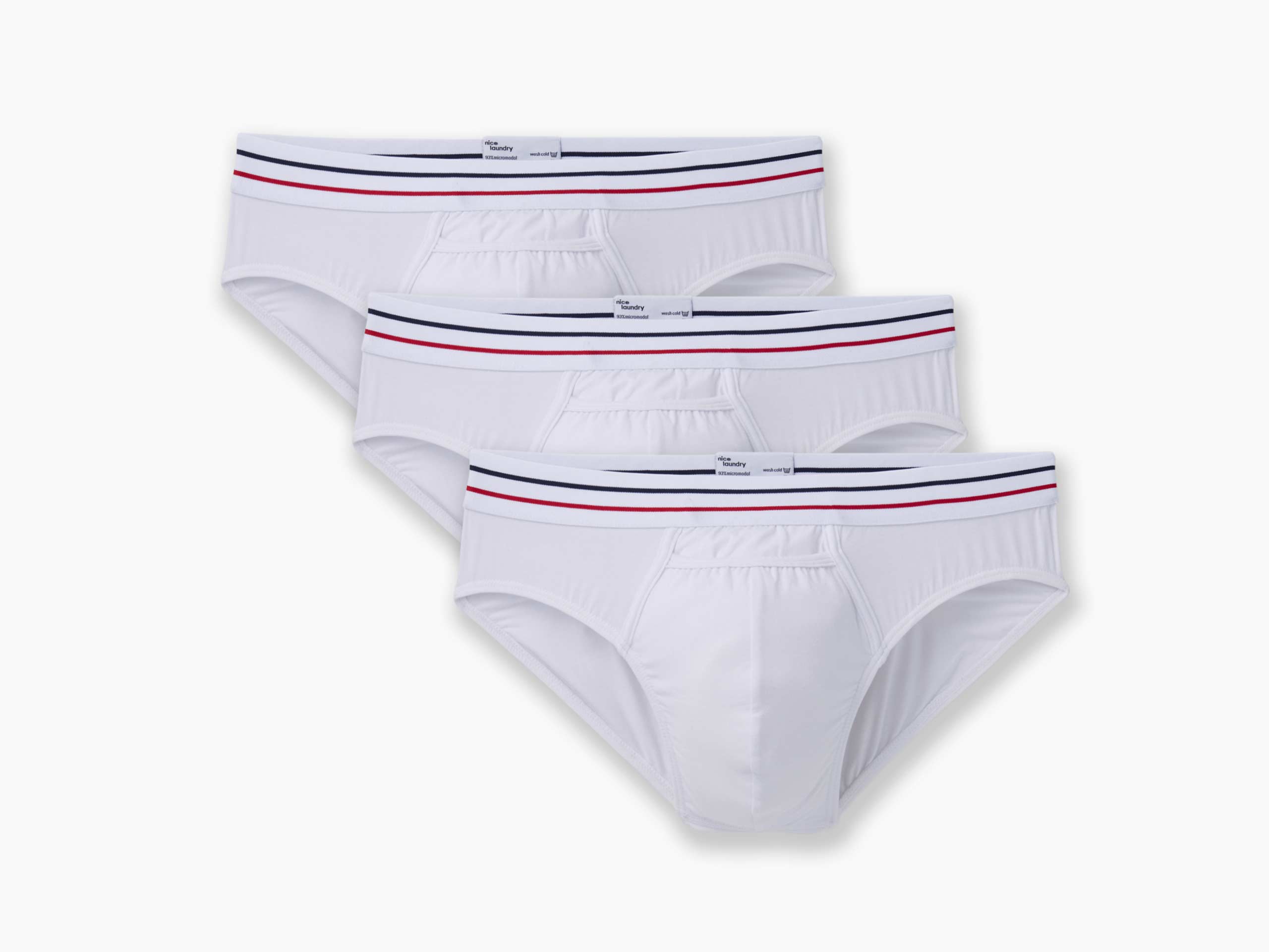 Men's Cotton Briefs 3-Pack - Soft Comfort Underwear for Everyday Wear | Workout, Lounge & Sleep