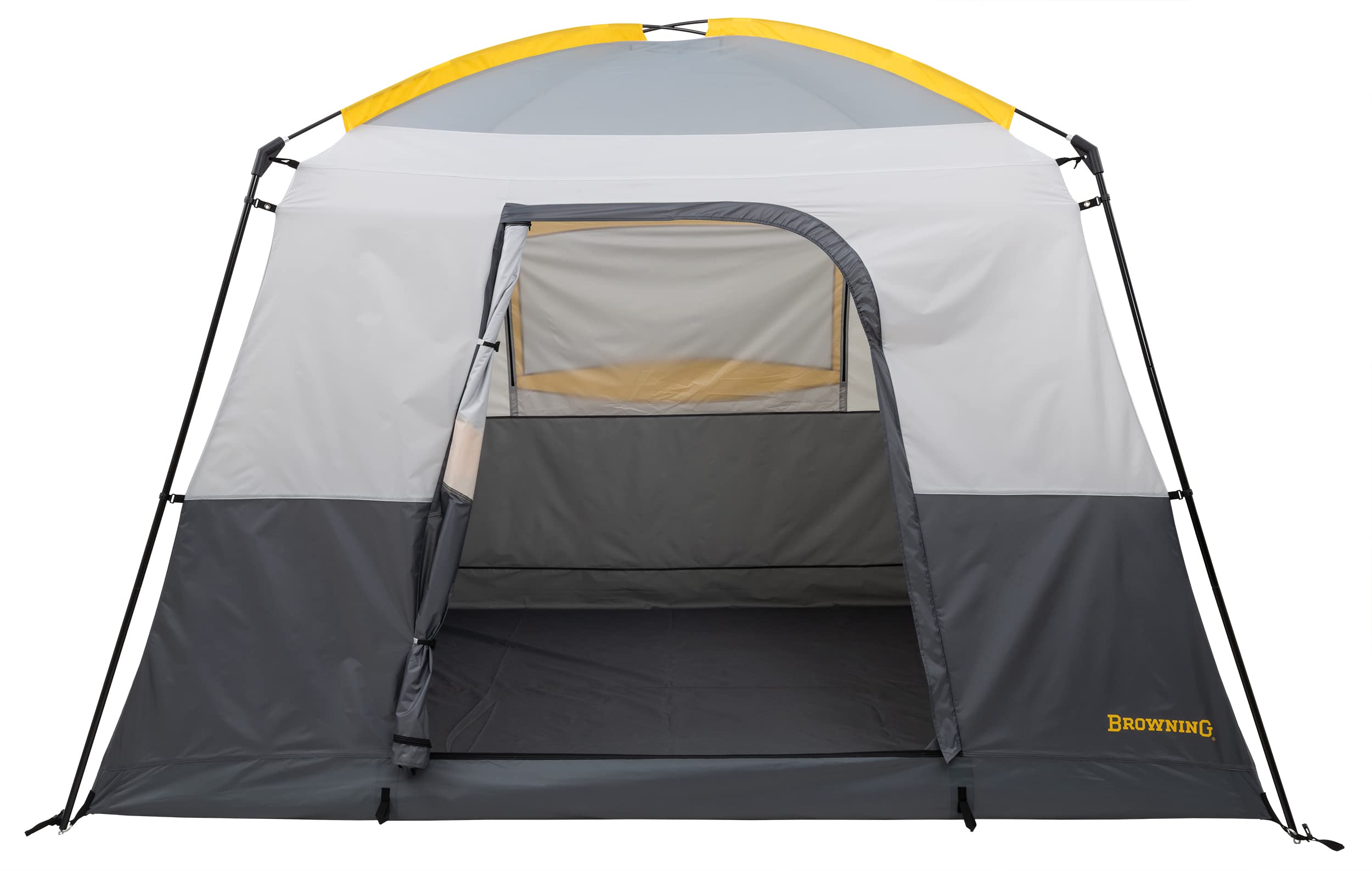 Browning Camping Big Horn Tent - 4 Person Waterproof Outdoor Tent for Hiking, Backpacking & Family Camping - Lightweight & Easy Setup for Adventures