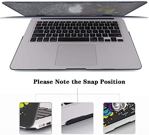 iCasso Hard Shell Case for MacBook Pro 13 inch (2022-2016 Models A2338/A2251/A2289) - Protective Cover with Keyboard Protector & Screen Protector for 13