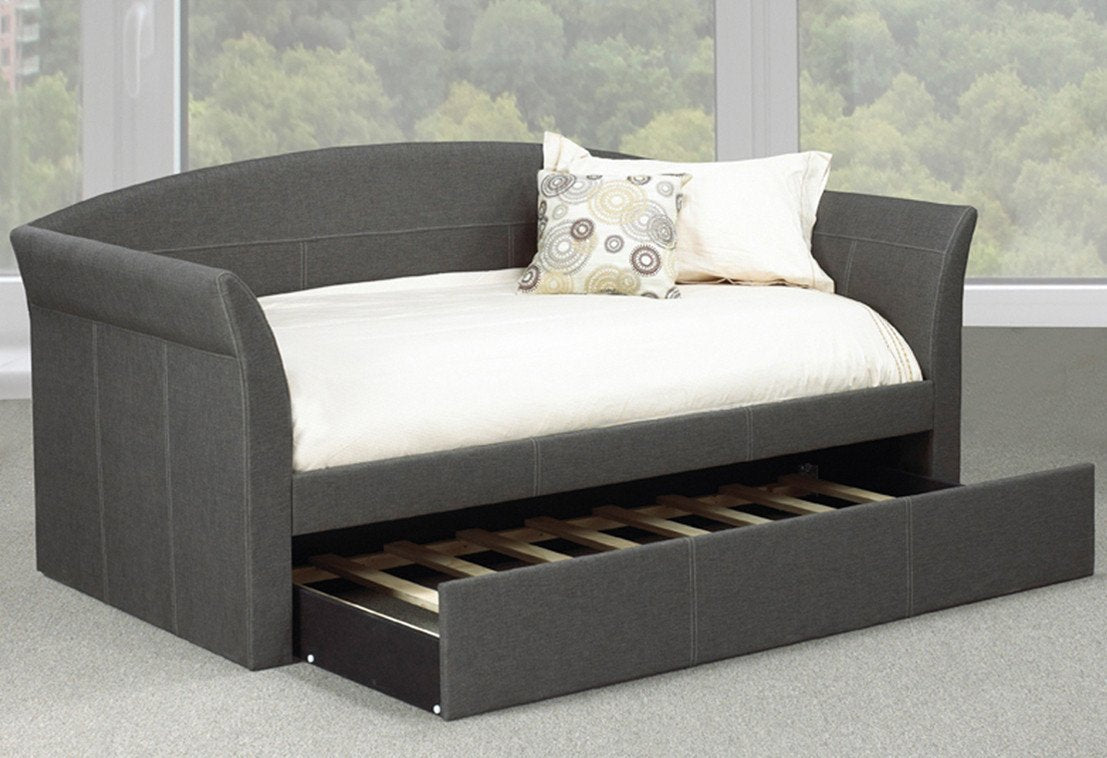 Stylish Day Bed with Trundle & Customization Options - Perfect for Guest Rooms, Small Spaces & Cozy Reading Nooks