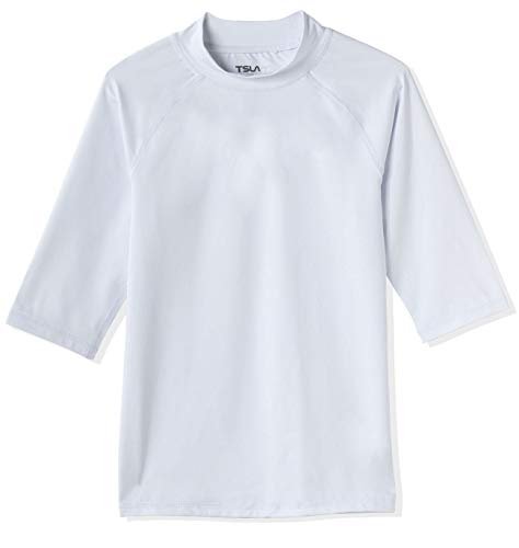 Mid Sleeve Rashie White