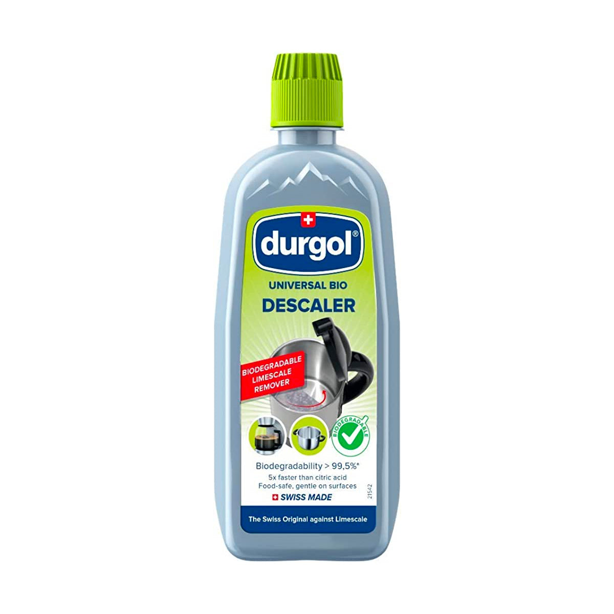 Durgol Universal Bio Descaler 250ml - Eco-Friendly Limescale Remover for Coffee Machines, Kettles & Household Appliances | Safe & Effective Cleaning Solution