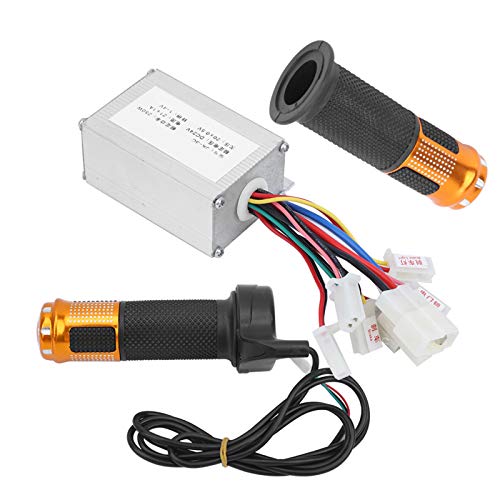 Durable Electric Bike Scooter Throttle Grip Kit - Heavy Duty Brush Controller for E-Bike & E-Scooter - Perfect for Commuting, Off-Road & Urban Riding Accessories
