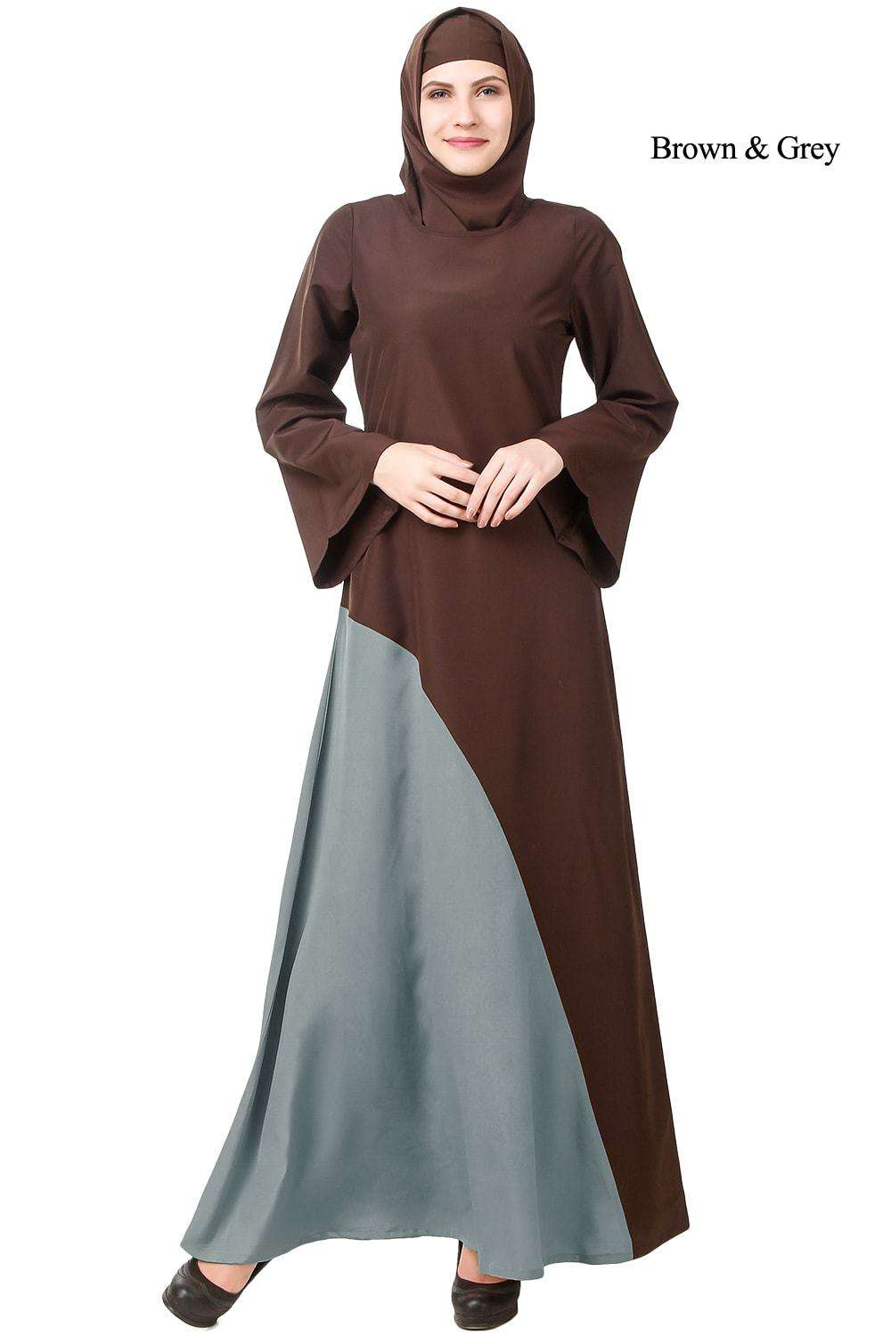 Brown & Grey