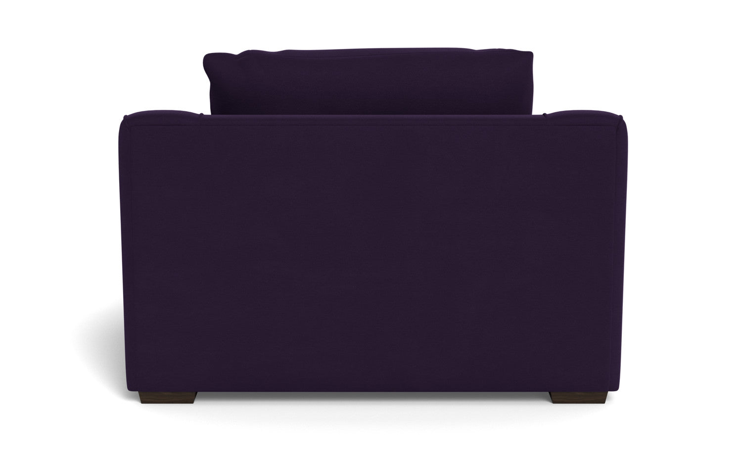 Austonian 56 Arm Chair - Modern Accent Chair with Upholstered Seat & Wooden Legs for Living Room, Bedroom, or Office - Comfortable Lounge Chair for Relaxing & Reading