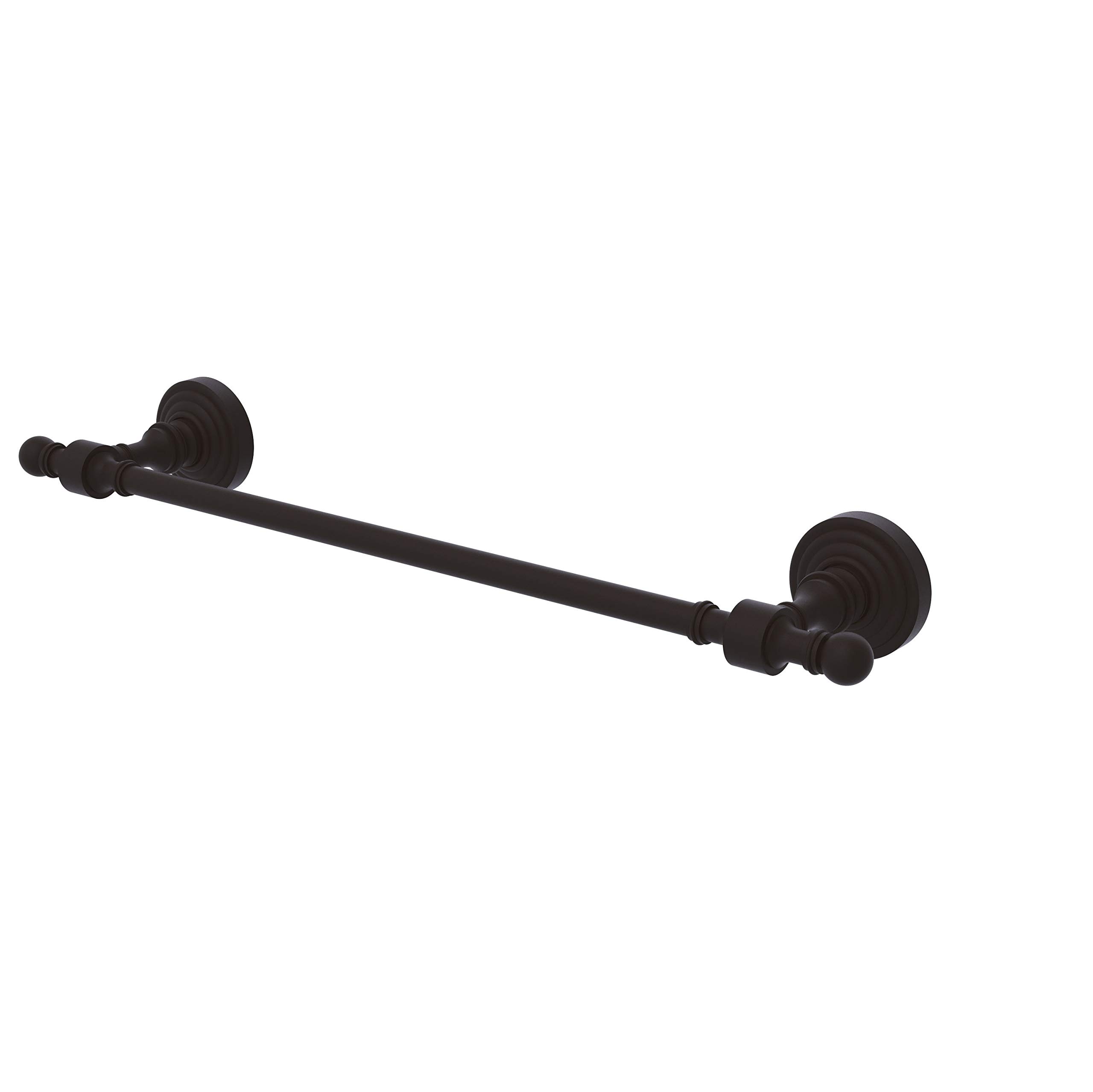 Allied Brass RW-31/24-ORB 24-Inch Oil Rubbed Bronze Towel Bar - Premium Bathroom Accessory for Modern & Traditional Homes