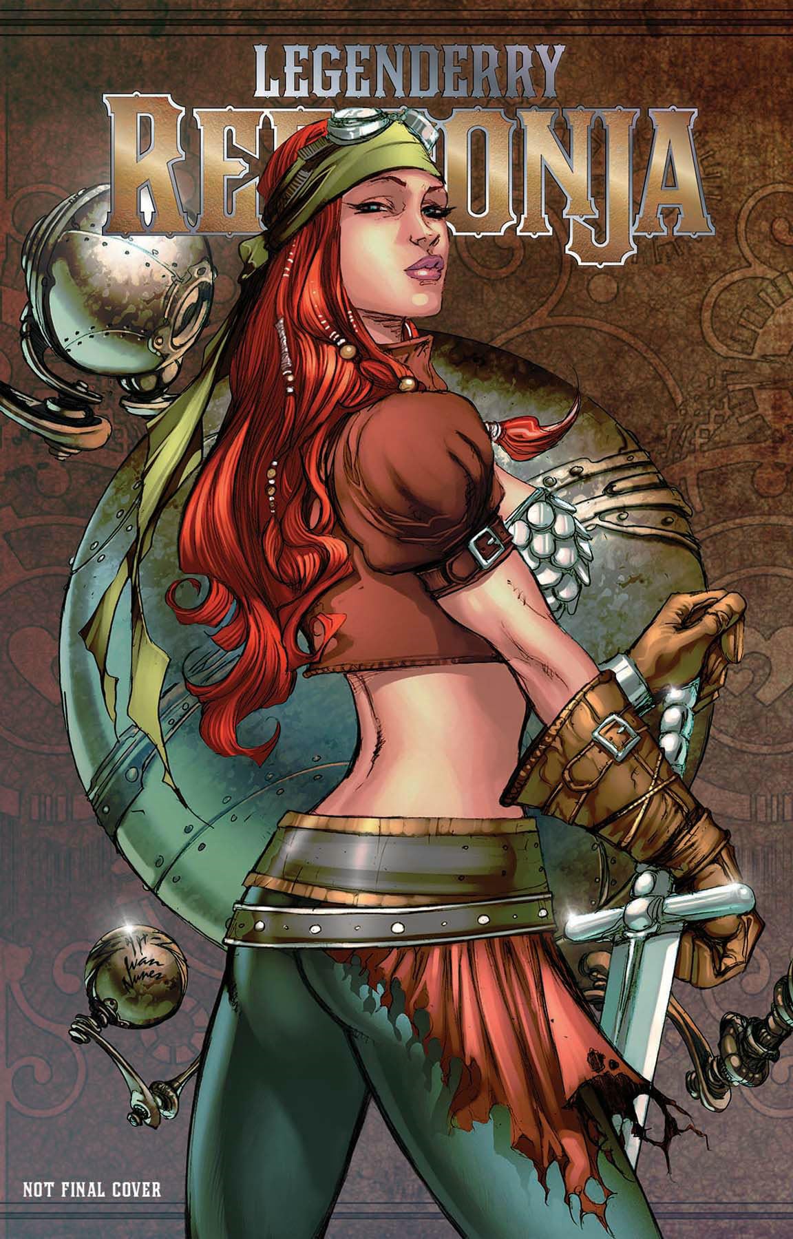 Legenderry: Red Sonja Graphic Novel TP - Epic Fantasy Adventure Comic for Adults | Perfect for Collectors & Fans of Sword & Sorcery Stories