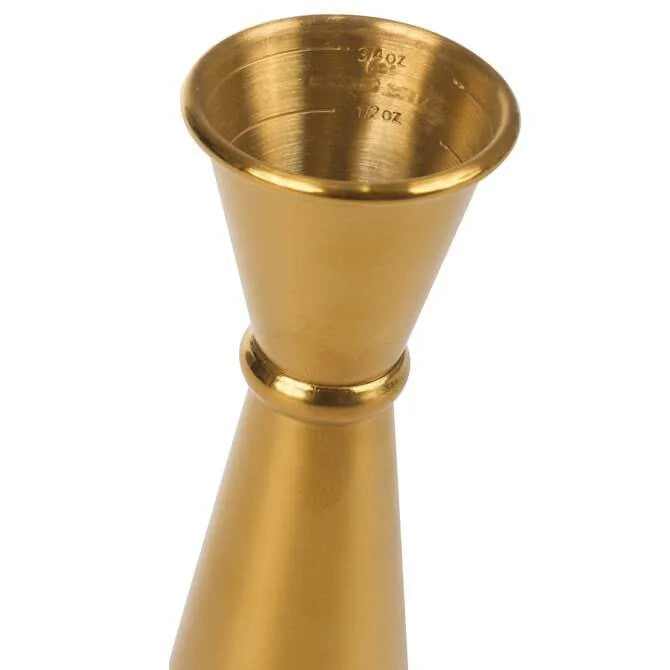 Premium Japanese Style Jigger - 1 oz & 2 oz Dual Measuring Cup for Cocktails - Perfect for Bartenders, Mixologists & Home Bars - Ideal for Crafting Martinis, Margaritas & Precision Cocktails