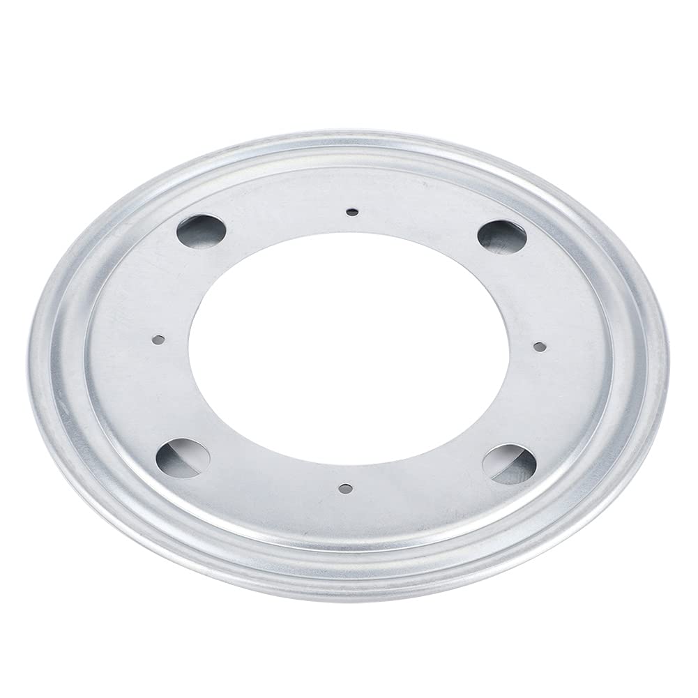 Heavy Duty Swivel Plate Turntable Bearing - 8 Inch Silver Lazy Susan for Kitchen Cabinet Organizer | Pantry Storage, Spice Rack, Baking Supplies & Home Organization