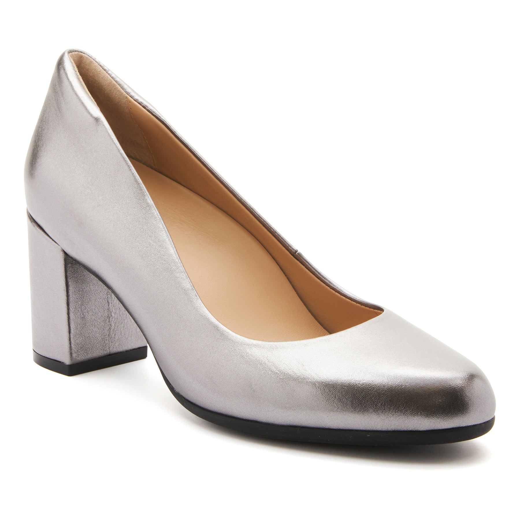 Abeo Tempo Pump Silver Metallic - Comfortable & Stylish Women's Sneakers for Walking, Running & Casual Wear