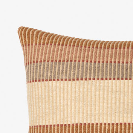 Premium Leighton Ginger Cushion 48x48cm - Soft Linen House Decorative Throw Pillow for Sofa, Bed & Home Decor | Perfect for Living Room, Bedroom & Cozy Spaces