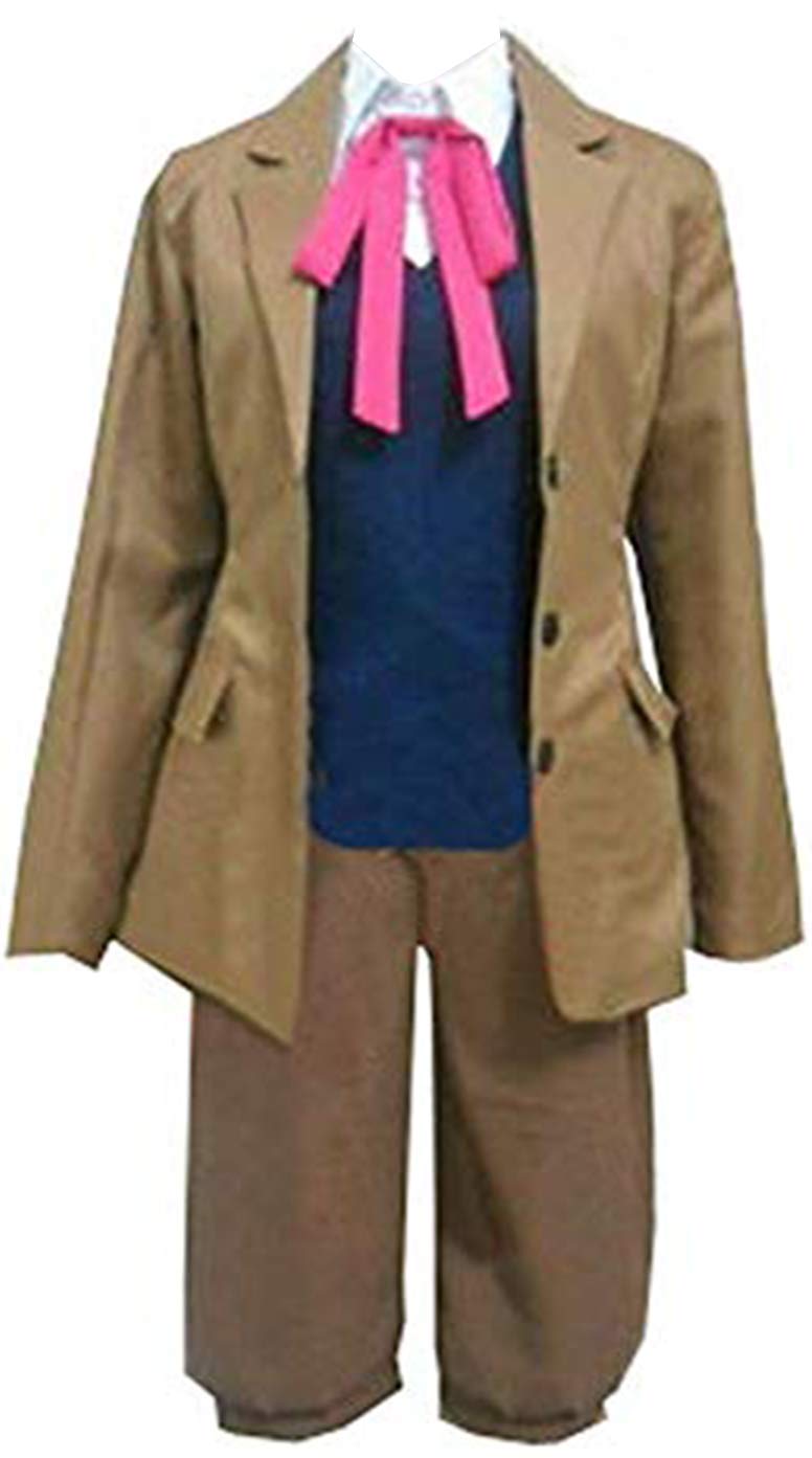 HonRmon Halloween Jonathan Joestar Jacket Outfit Uniform Costume - Anime Cosplay Costume for Halloween Parties, Comic Con & Cosplay Events