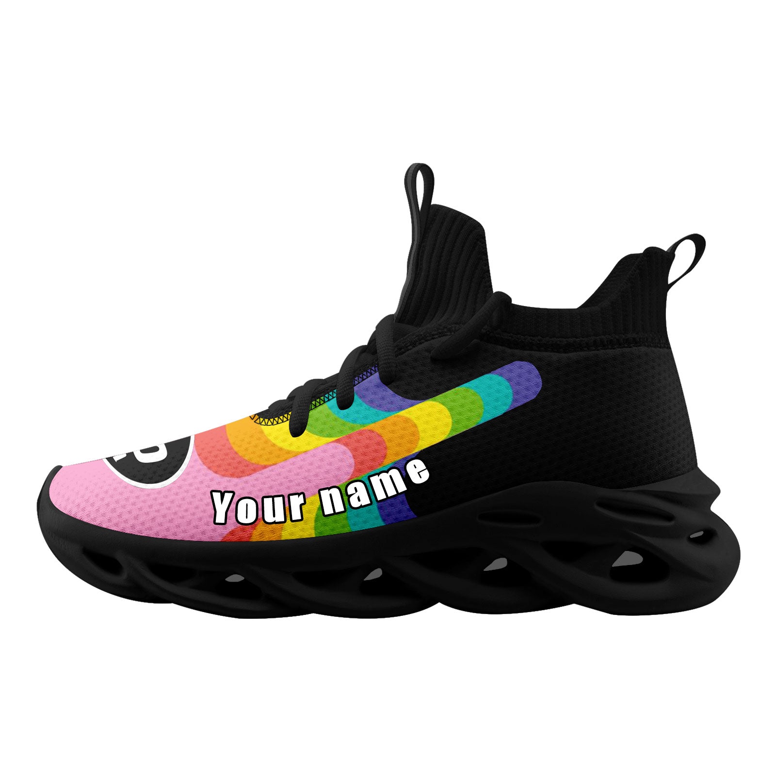 Custom Maxsoul Personalized Sneakers for Men & Women - Breathable Comfortable Athletic Shoes FN030A D025003 Size 14 - Perfect for Running, Gym Workouts & Casual Wear