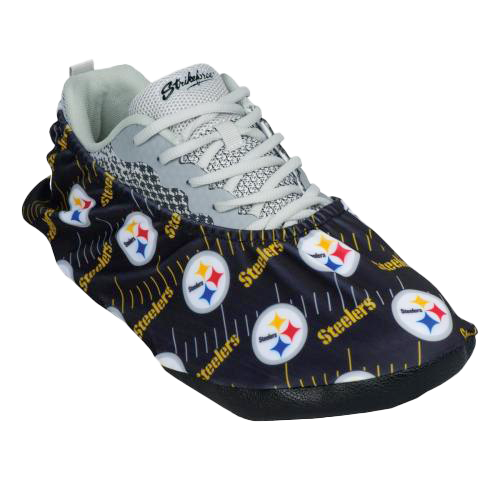 Pittsburgh Steelers NFL Bowling Shoe Covers - Non-Slip Football Team Bowling Accessories for Fans & Enthusiasts - Perfect for Game Day, Parties & Themed Events