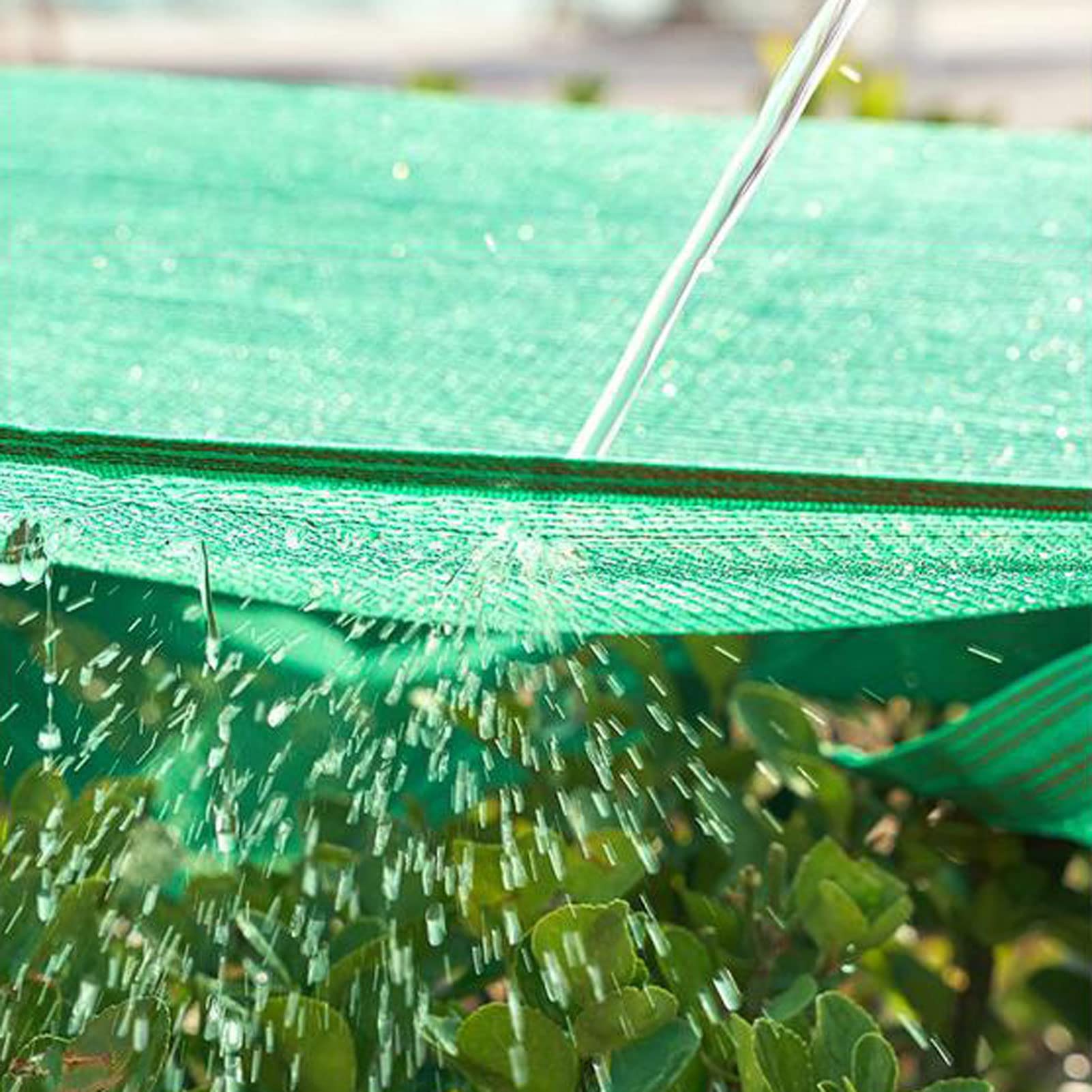 16.4x26.2ft Green Sun Shade Net for Garden & Greenhouse - UV Resistant Sunblock Shade Cloth with Grommets, Breathable Weatherproof Mesh for Plants, Patio Cover, Flowers & Outdoor Use - Perfect for Sun Protection, Gardening & Backyard Shade Solutions