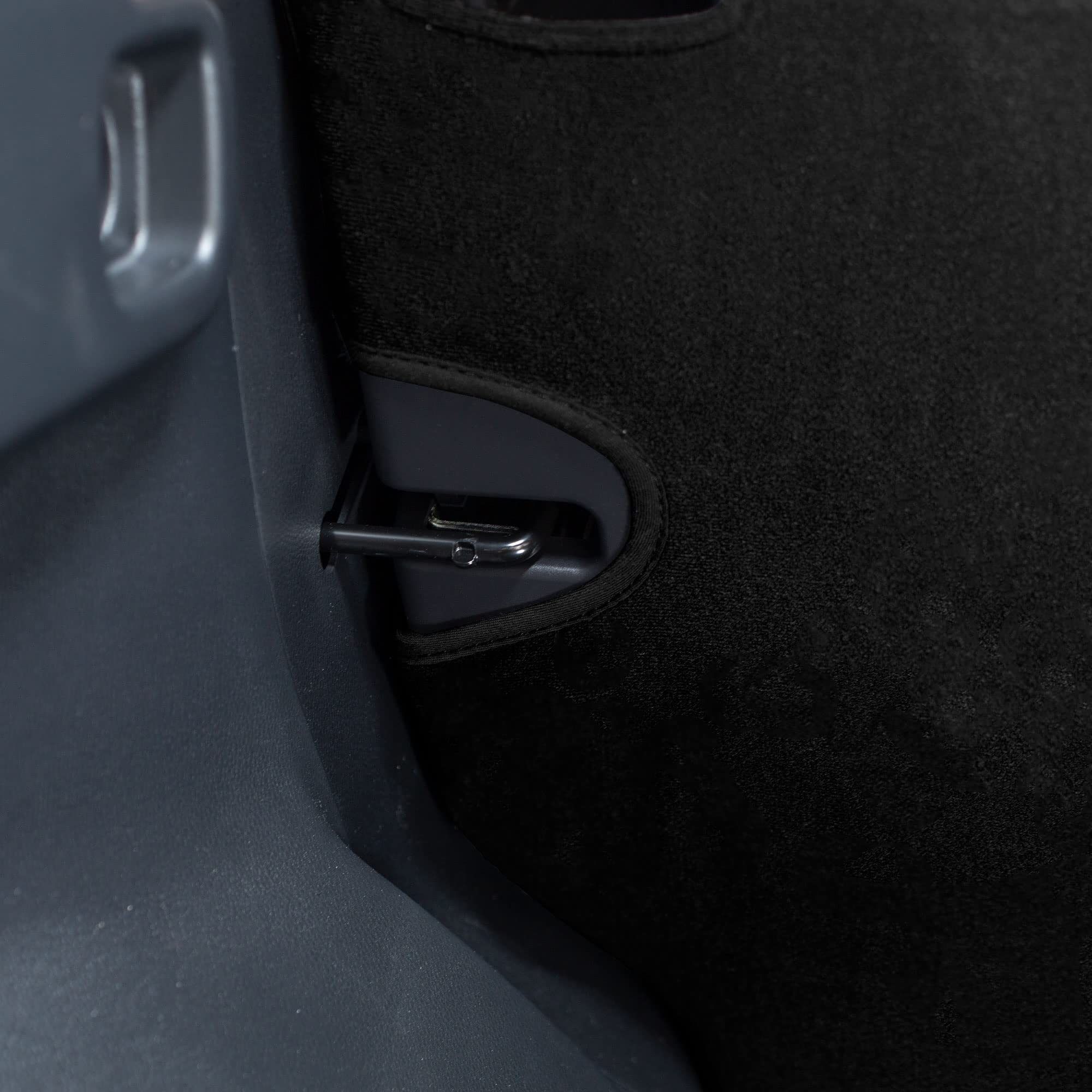 Custom Fit Neoprene Seat Covers for Toyota RAV4 Hybrid/Prime 2021-2022 - Water Resistant Gray Rear Seat Protectors | Durable Automotive Interior Accessories for Road Trips & Daily Commute