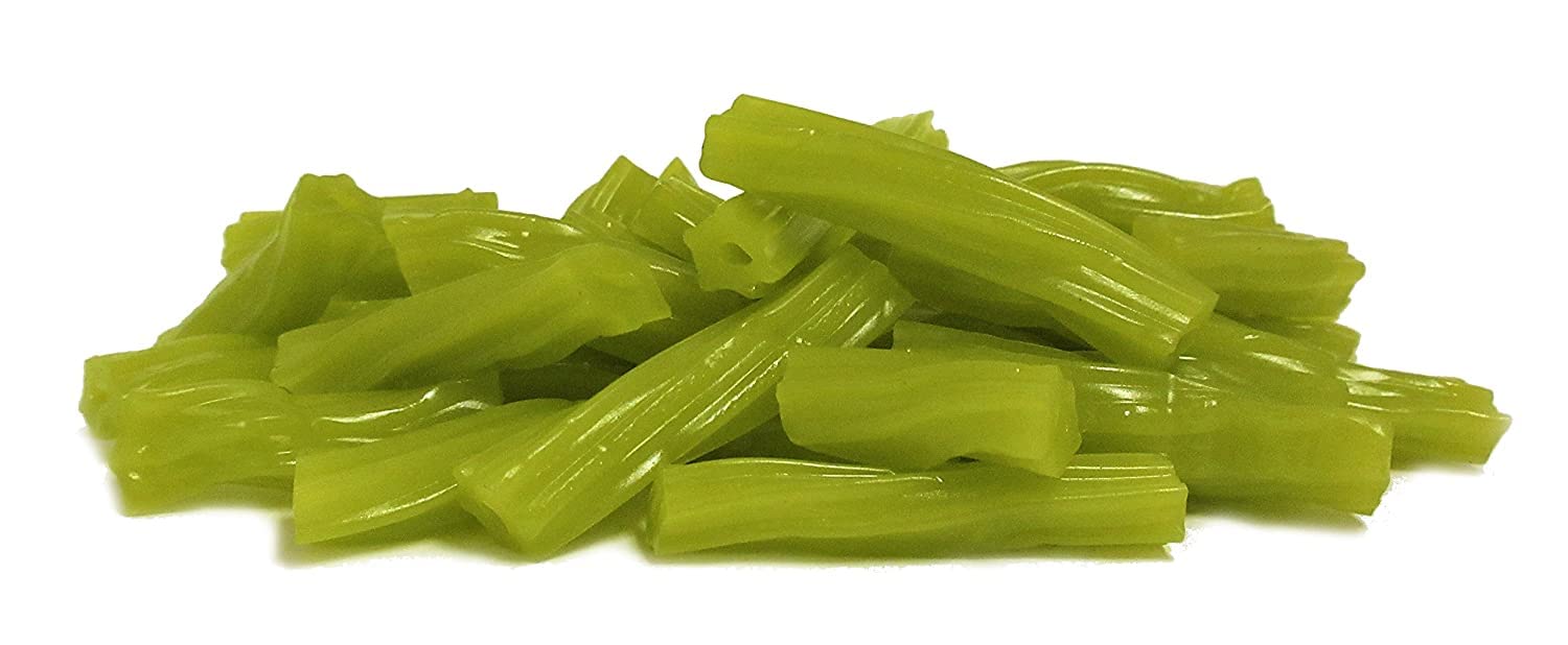 Delish Passion Fruit Licorice Bits - 2lb Bulk Bag of Chewy Vegan Candy | Kosher, USA-Made Fruit Twists | Perfect for Parties, Gifts & Snacking
