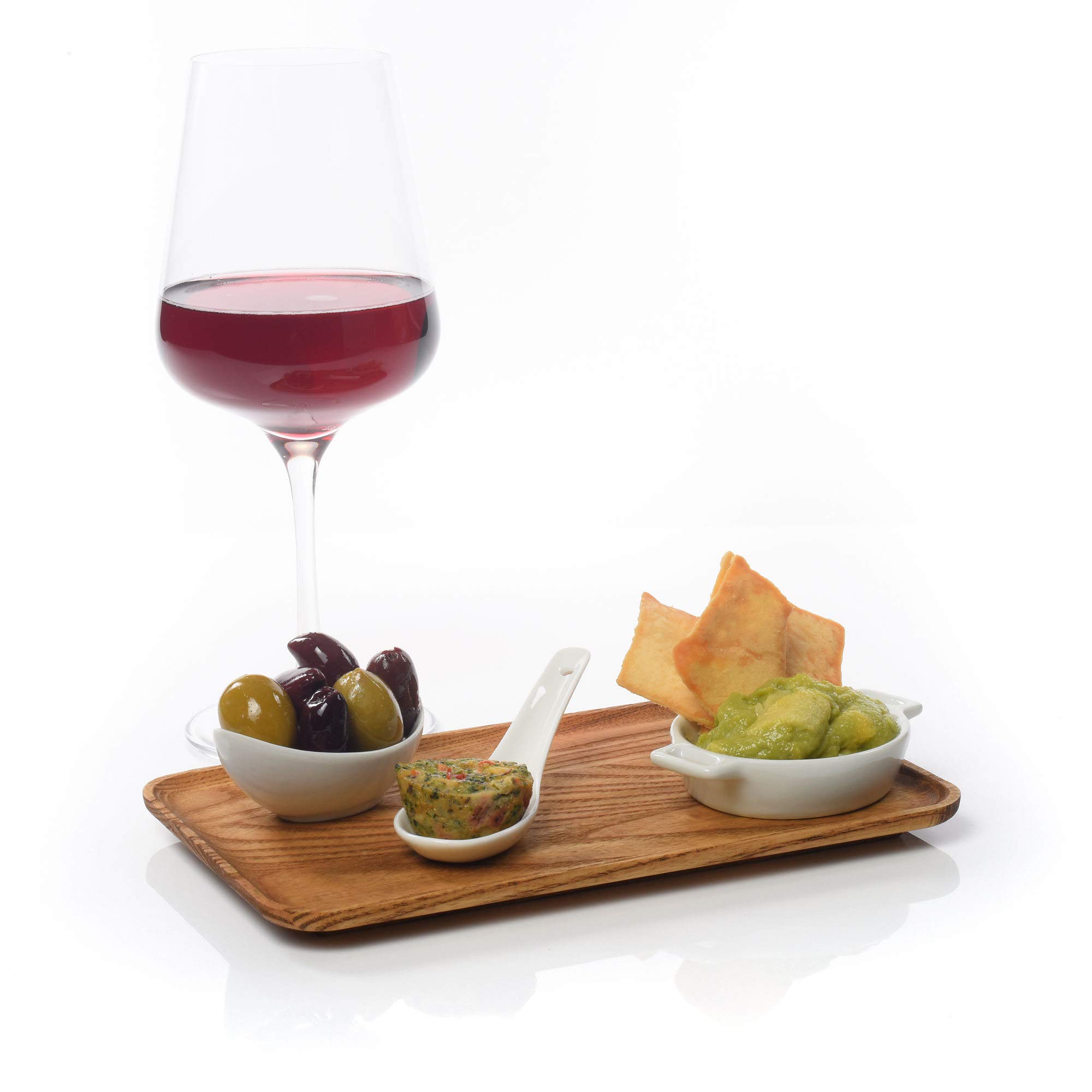 Natural Redwood Serving Tray - Small Handcrafted Wooden Charcuterie Board for Cheese, Fruits & Appetizers | Perfect for Entertaining, Weddings & Home Decor