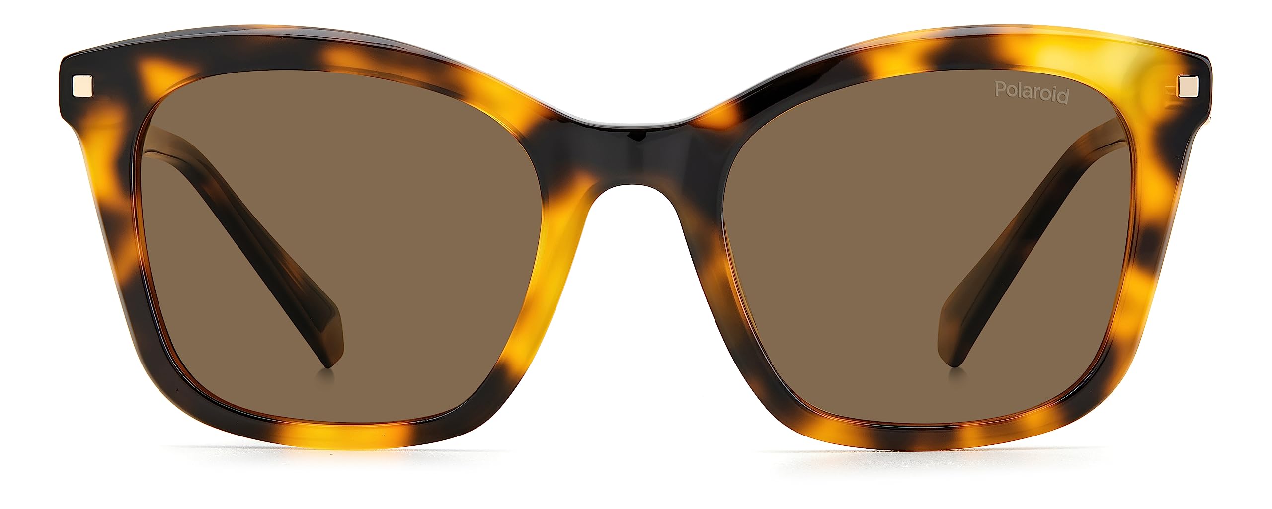 Polaroid PLD 4110/S/X Rectangular Sunglasses for Women - UV Protection Fashion Shades - Perfect for Driving, Beach & Outdoor Activities